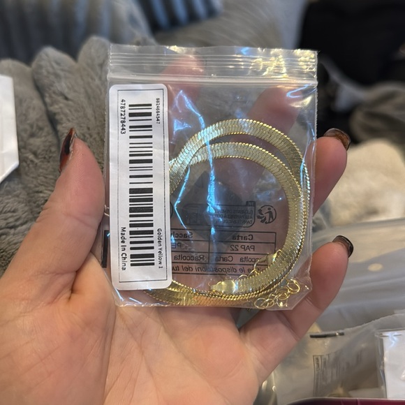 NWT gold in color snake chain - Picture 3 of 3